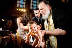 Baptism at St Spyridon Church, New York City and Westbury Manor Long Island